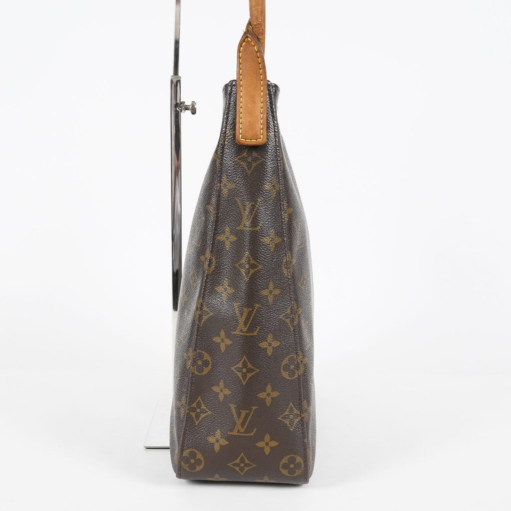 Louis Vuitton Looping GM Monogram Brown Shoulder Bag M51145 Vintage 07E382860012