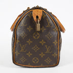 Louis Vuitton Speedy 25 M41528 Monogram Brown Boston Hand Bag Used 07E166270015