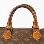 Authentic Louis Vuitton Monogram Speedy 35 M41524 Handbag VINTAGE 12E203960020