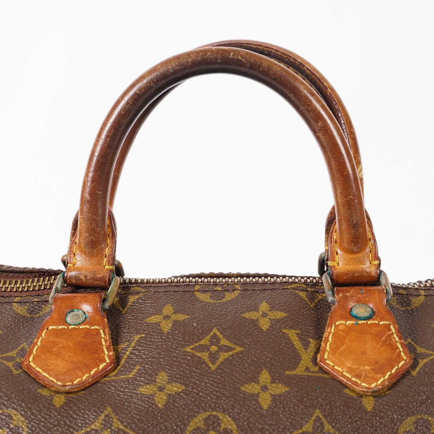 Authentic Louis Vuitton Monogram Speedy 35 M41524 Handbag VINTAGE 12E203960020