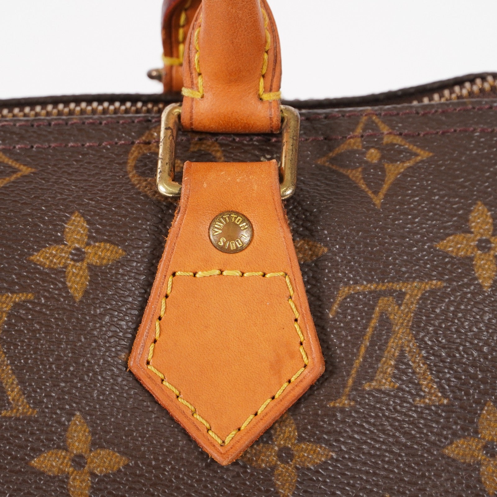 Authentic Louis Vuitton Monogram Speedy 25 M41528 Handbag vintage 03E117810011