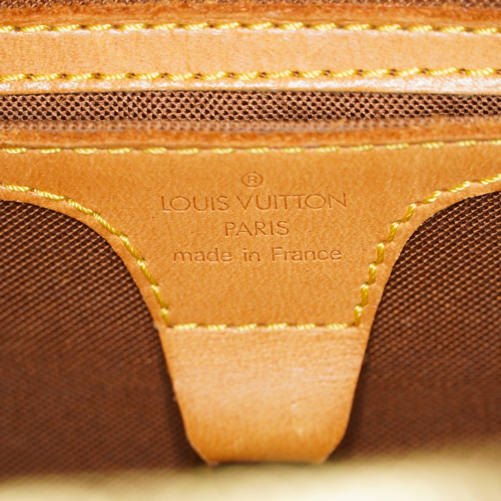 Louis Vuitton Ellipse MM M51126 Brown Monogram Canvas Handbag Used 08A033775203