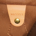 Louis Vuitton Monogram Speedy Handbag Brown Canvas Used M41528 08E2711110007