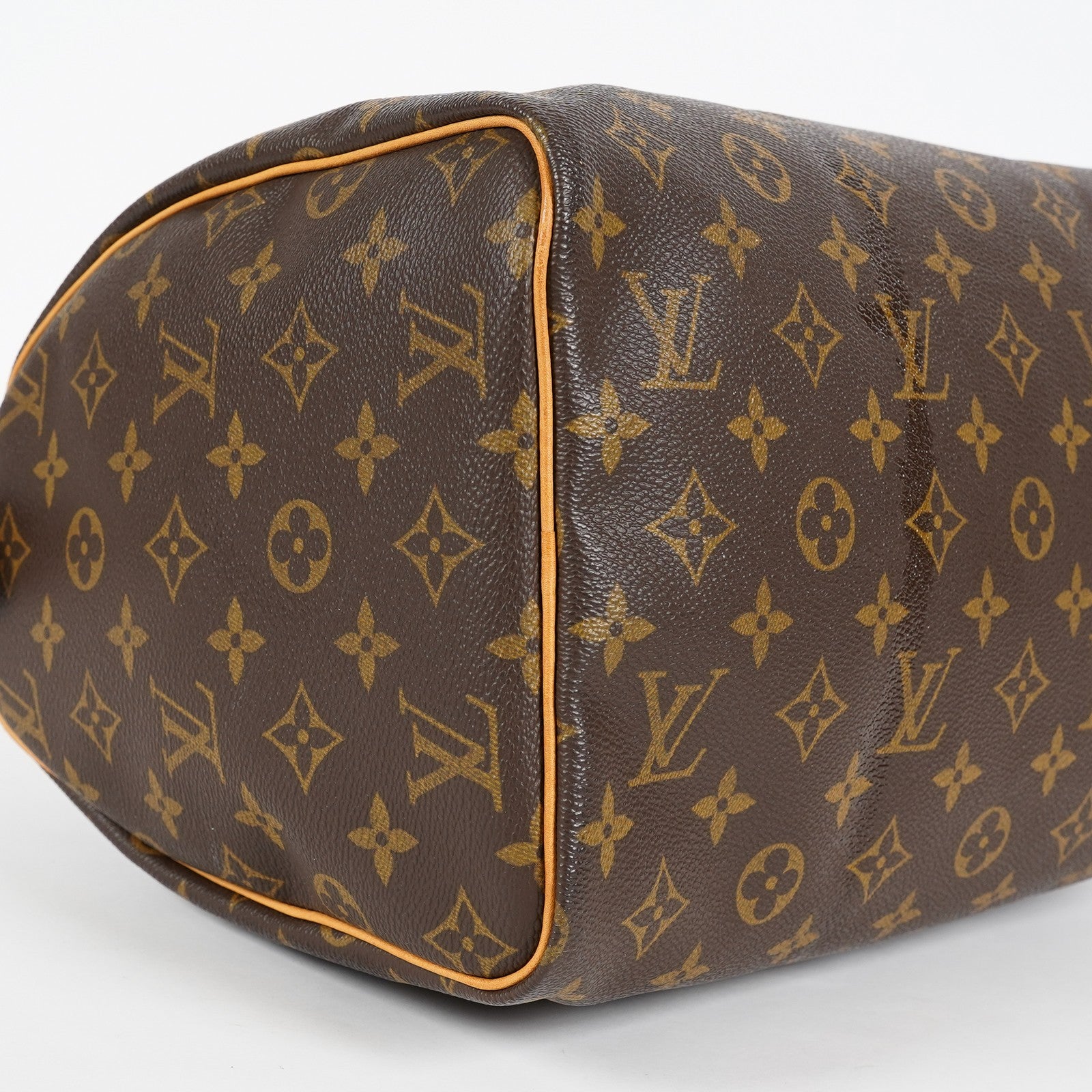 Louis Vuitton Speedy 30 Monogram Canvas Handbag Brown Used M41526 07A188980424
