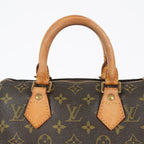 Louis Vuitton Speedy 25 Monogram Canvas Brown Handbag M41528 Used 07A047493208