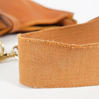 Hermes Evelyne PM Shoulder Crossbody Bag Gold Tan Clemence Leather 07E1311440010