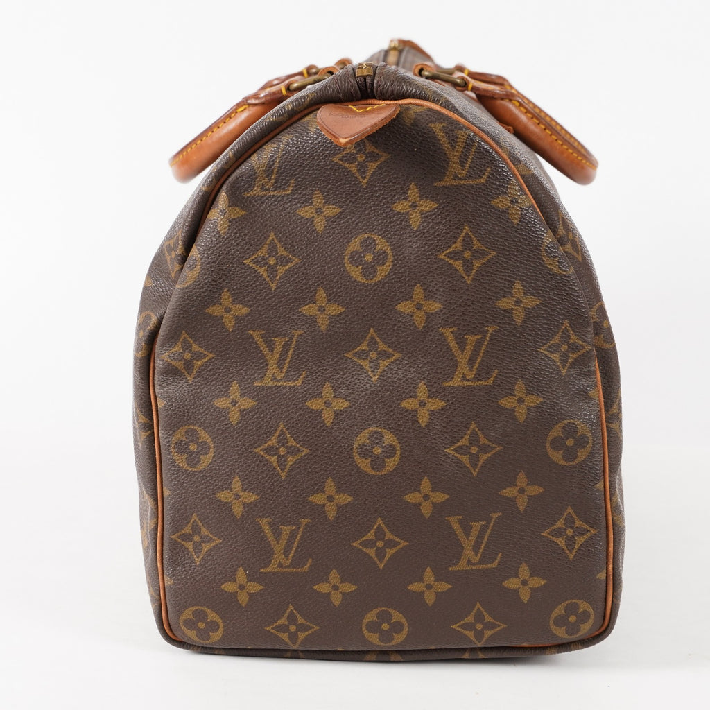 Authentic Louis Vuitton Monogram Speedy 40 Hand Boston Bag M41522 02E325280018