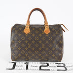 Louis Vuitton Speedy 30 M41526 Monogram Canvas Hand Boston Bag Used 08E135060007