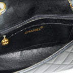 Chanel Diana 22 Flap Bag Black Lambskin Chain Shoulder Bag 09E0130470011