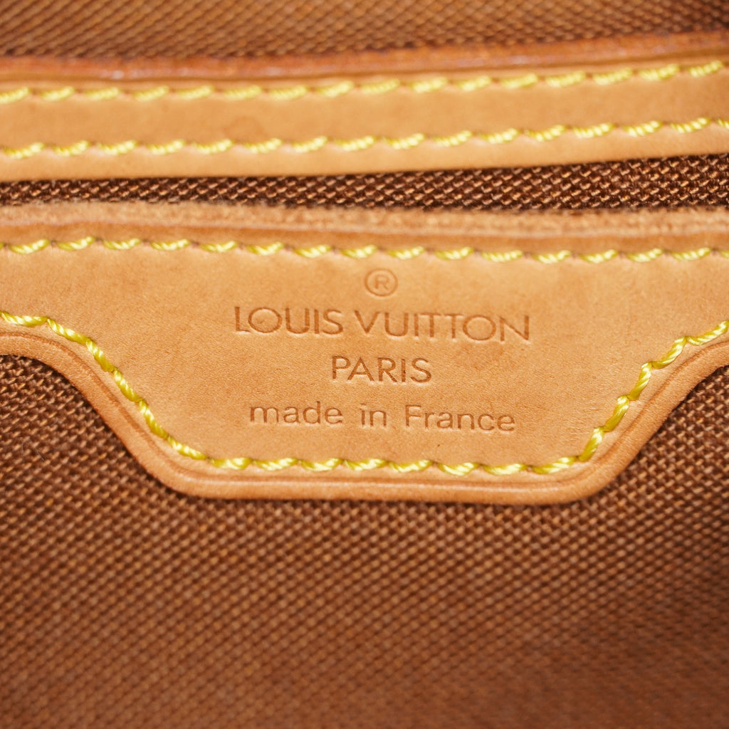Louis Vuitton Montsouris GM M51135 Monogram Brown Backpack Vintage 08A374747603
