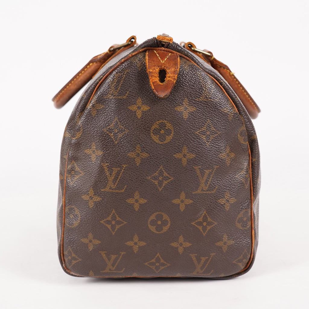 Authentic Louis Vuitton Monogram Speedy 30 Hand bag M41526 vintage 06E264070023