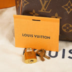 Louis Vuitton Monogram Speedy Handbag Brown Canvas Used M41528 08E2711110007