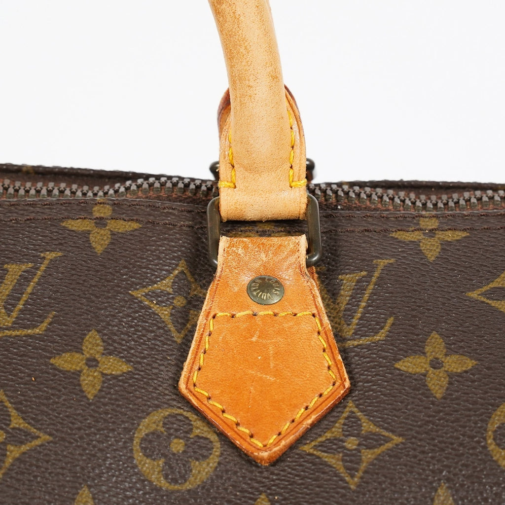Louis Vuitton Speedy 40 Monogram Canvas Brown Used Handbag M41522 08E143960012