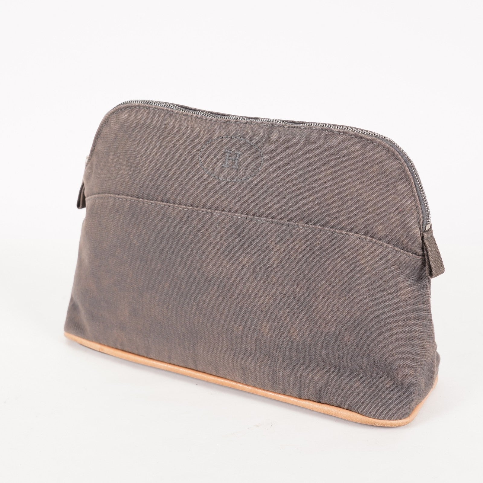 Hermès Bolide Trousse de Voyage Canvas Cosmetic Pouch – 06E22715023