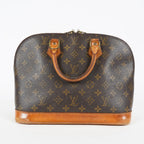Louis Vuitton Alma PM M51130 Monogram Canvas Brown Handbag Vintage 08A333088803