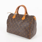 Authentic Louis Vuitton Monogram Speedy 30 Handbag vintage M41526 05E145830029