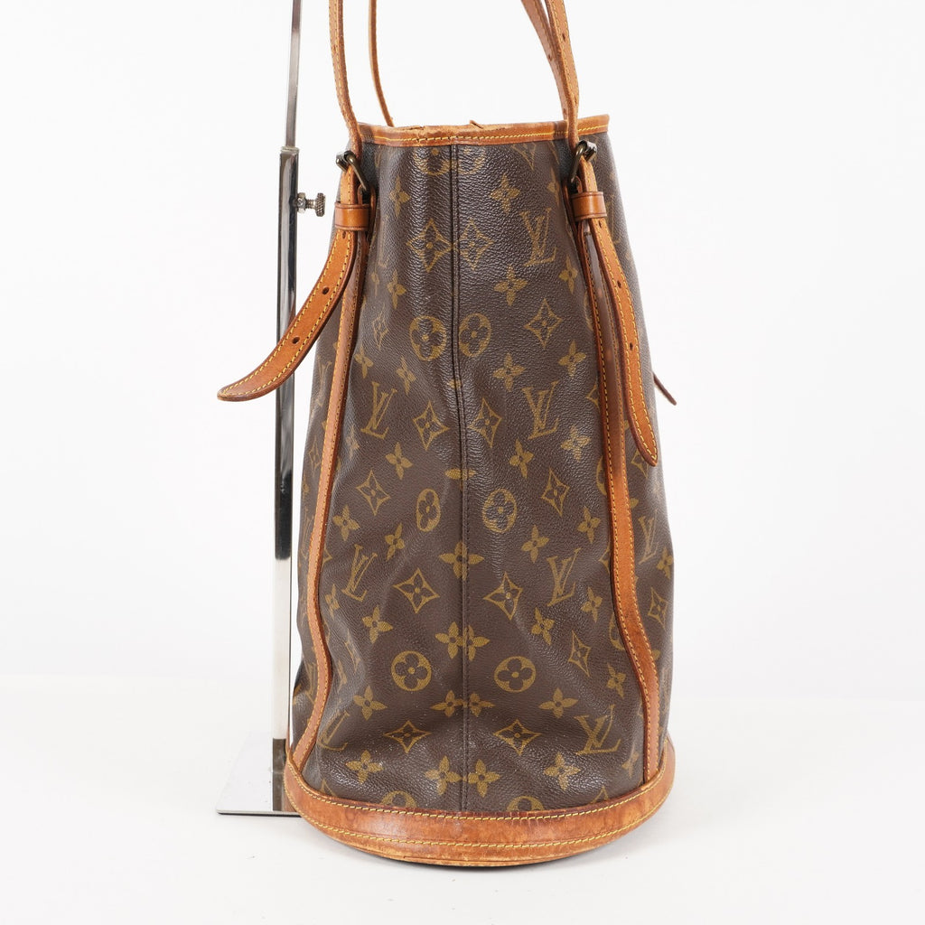 LOUIS VUITTON Monogram Bucket GM M42236 Shoulder Bag LV used 06E102173614