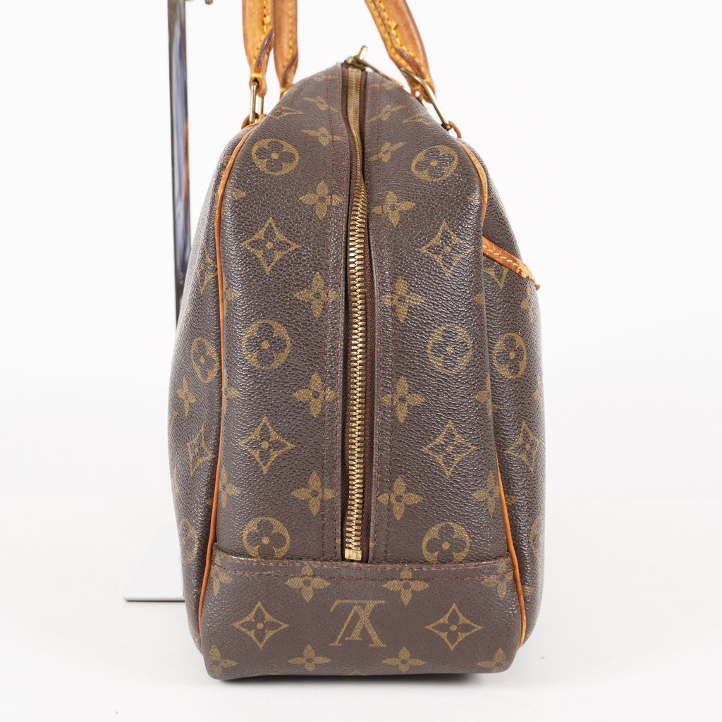 LOUIS VUITTON Deauville Handbag M47270 Monogram canvas Brown 06E022640012