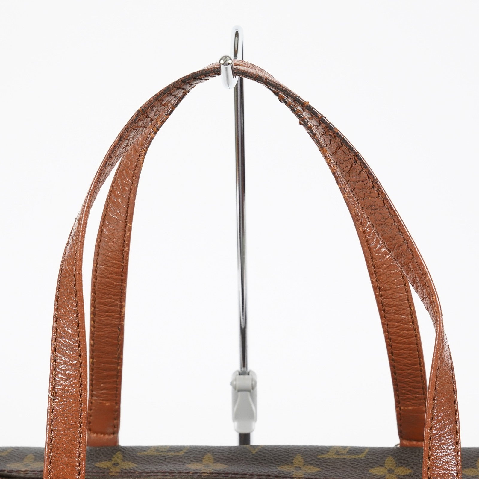 Louis Vuitton Papillon 30 Used Monogram Brown Canvas Handbag M51385 07E455390012