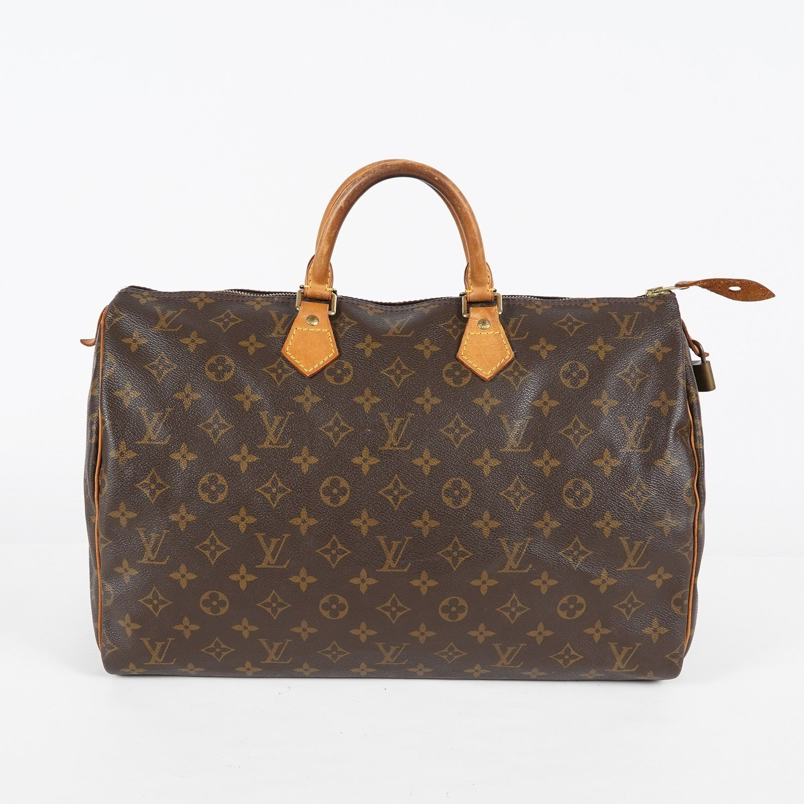 Louis Vuitton Speedy 35 M41522 Monogram Canvas Brown Handbag Used 08A274576003