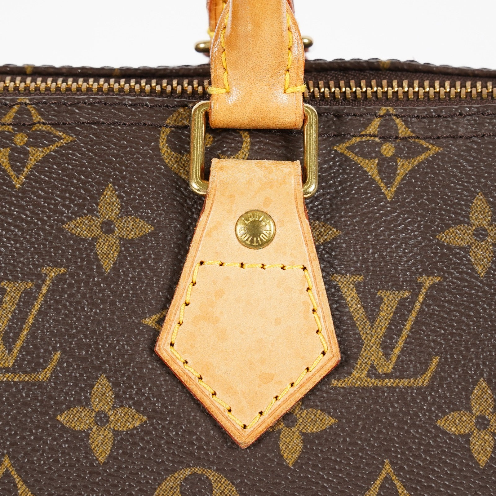 Louis Vuitton M41528 Monogram Speedy 25 Hand Bag Mini Boston Used 07E089570027