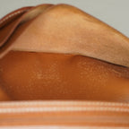 Hermes Bearn Soufflet Long Wallet Brown Leather Gold Hardware Used 08E022090008