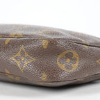 Louis Vuitton Monogram Pochette Accessoires Brown Bag M51980 Used 07E243410005