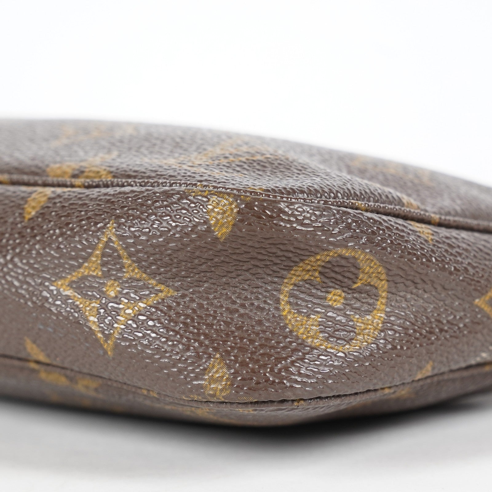 Louis Vuitton Monogram Pochette Accessoires Brown Bag M51980 Used 07E243410005