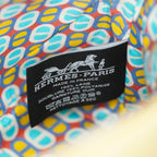 Hermes Bolide Pouch 20 Mini Yellow Cotton Canvas Cosmetic Pouch Used 07E24495009