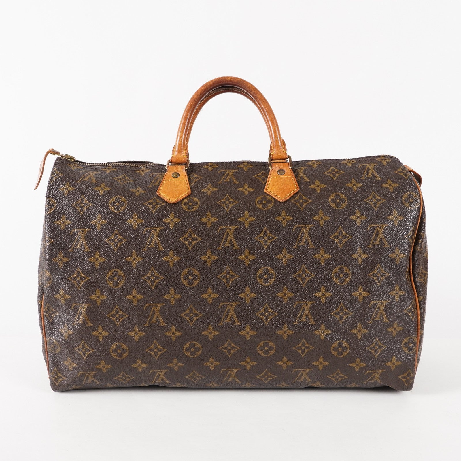 Authentic Louis Vuitton Monogram Speedy 40 M41522 Hand Boston Bag 03E125830011
