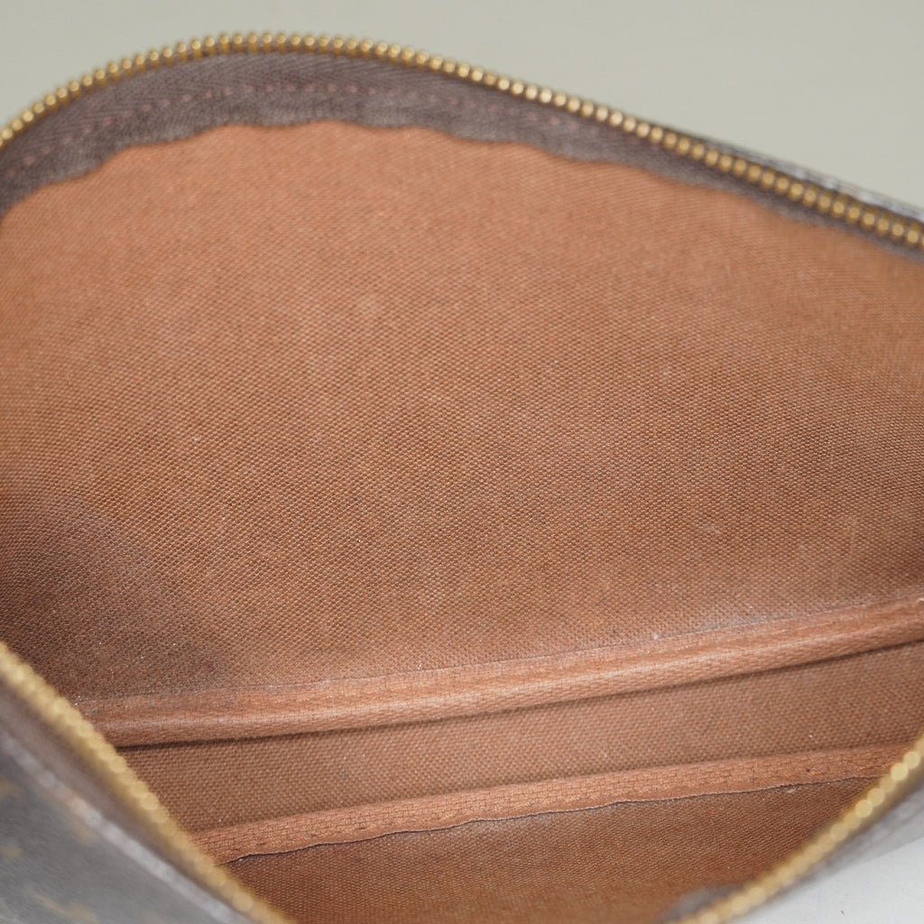 Louis Vuitton Pochette Accessoires Pouch M51980 Monogram Brown Used 07E082750007