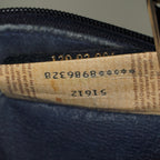 GUCCI Sherry Line GG Supreme Shoulder Bag Navy Crossbody Vintage 08E242640010