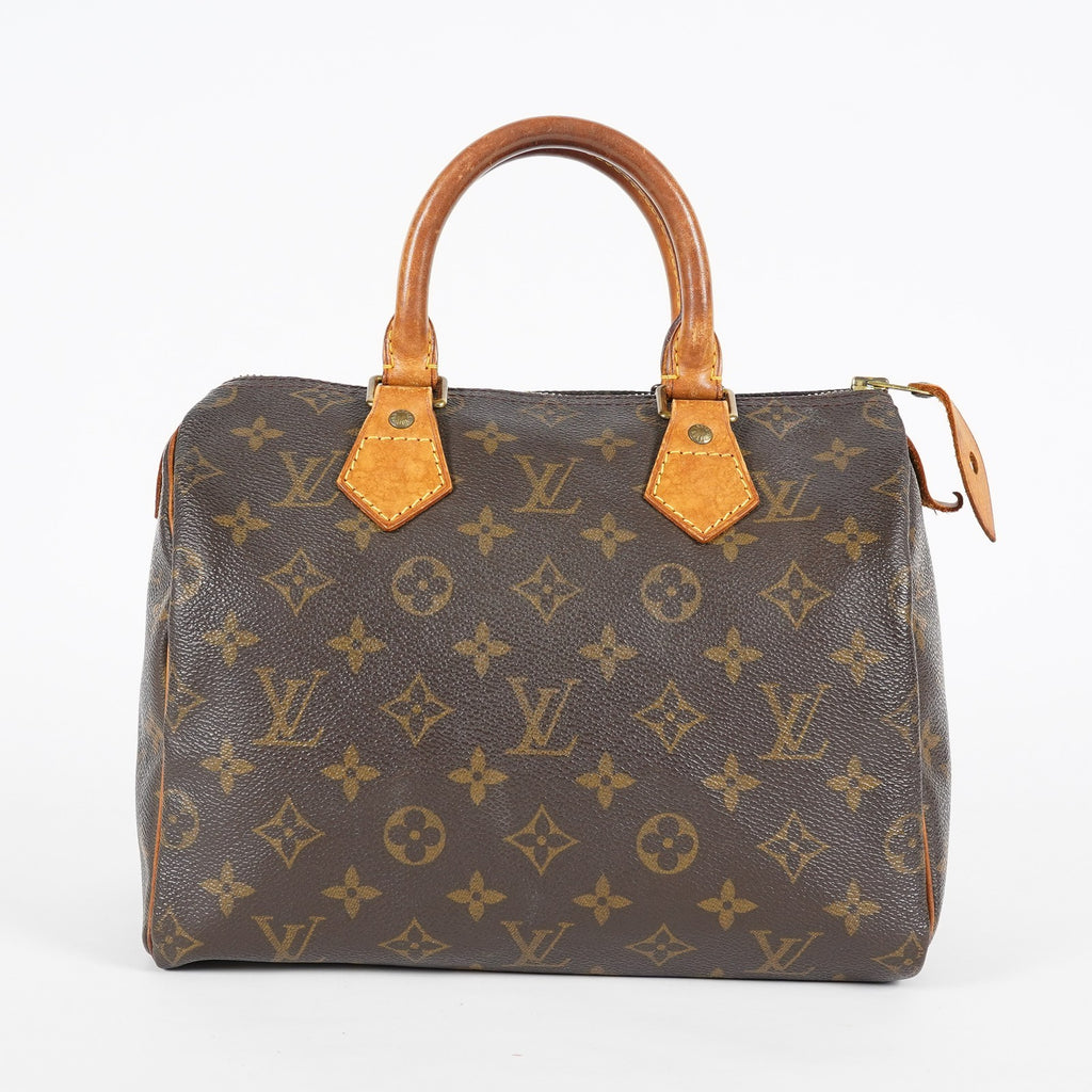 Louis Vuitton Speedy 25 Monogram Canvas Handbag Boston Bag M41528 08A166635223
