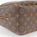 LOUIS VUITTON Deauville Handbag M47270 Monogram canvas Brown 06E022640012