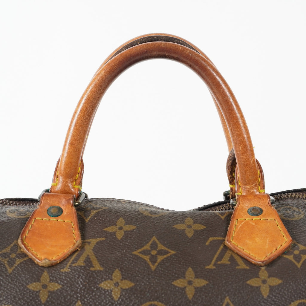 Authentic Louis Vuitton Monogram Speedy 30 M41526 Handbag vintage 03A226063227