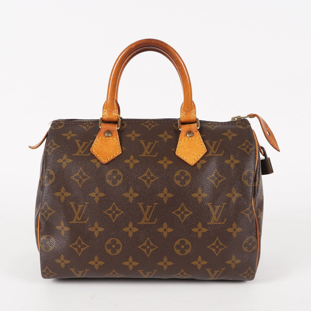 Authentic Louis Vuitton Monogram Speedy 25 Handbag vintage M41528 05E047370016