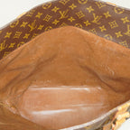 Louis Vuitton Sac Shopping Monogram Tote Brown Used vintage M51108 08M392492617