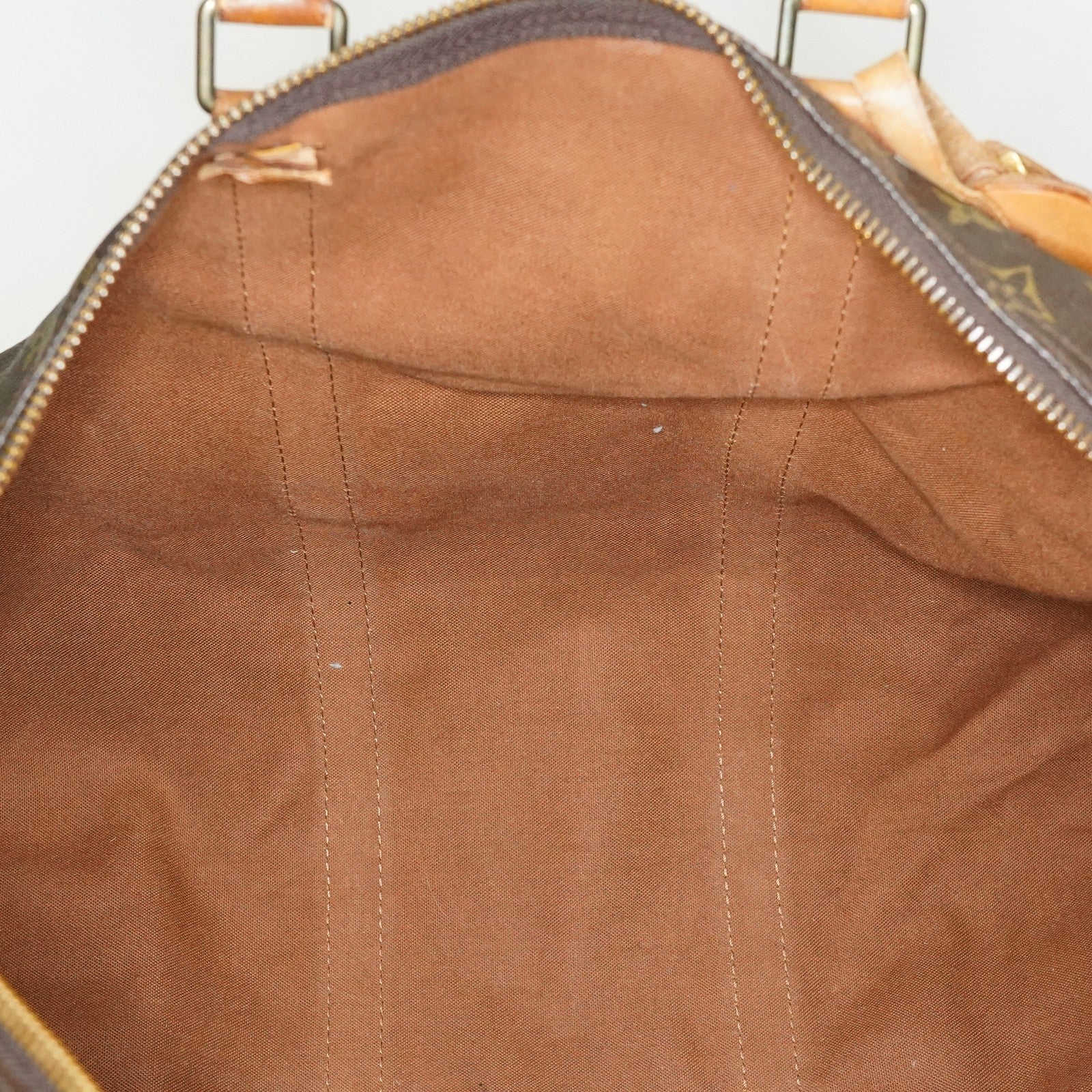 LOUIS VUITTON Keepall 50 M41426 Monogram Boston Bag Brown vintage 01E143520022
