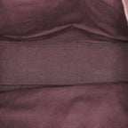 Hermes Fourre-Tout GM Bordeaux Black Canvas Tote Bag Handbag Used 08E06825008