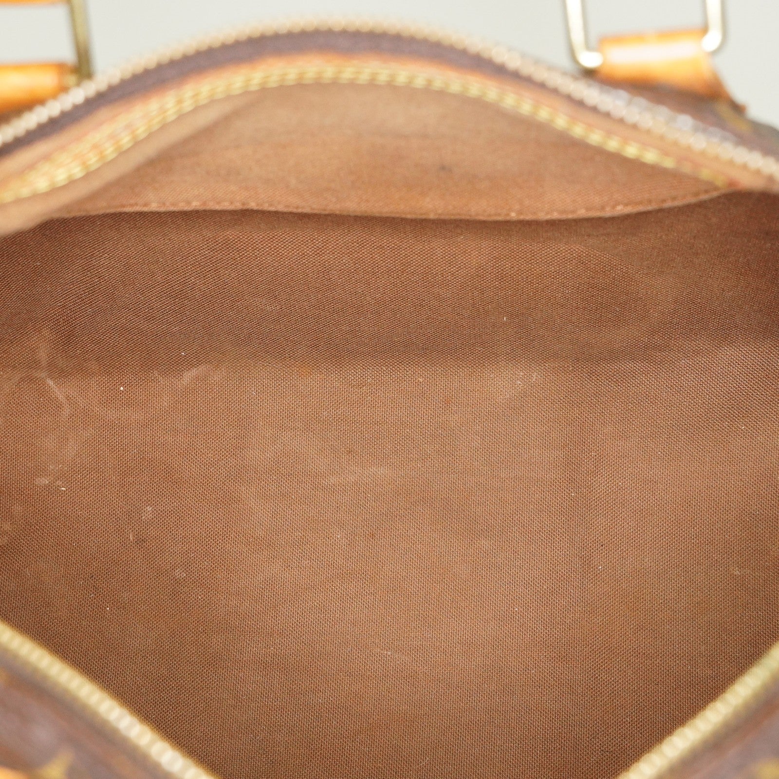 Louis Vuitton Monogram Speedy 30 Handbag Boston Bag M41526 Brown 07E045170010