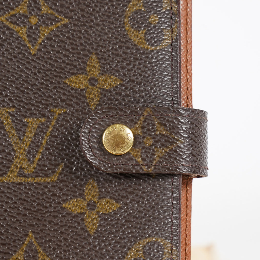 Louis Vuitton Agenda PM Monogram Notebook Cover vintage R20005 08E031045008