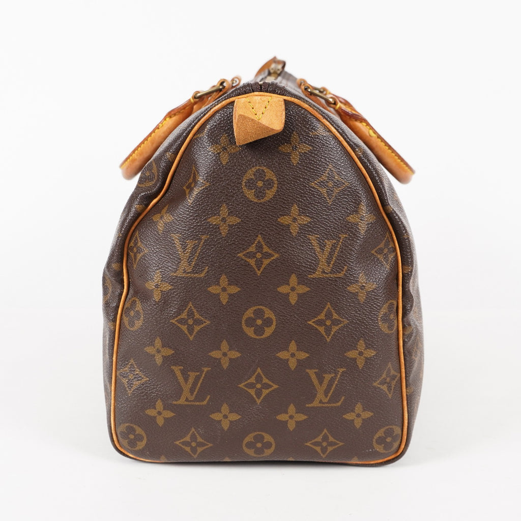 Authentic Louis Vuitton Monogram Speedy 35 Handbag vintage M41524 05E186050013