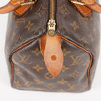 Authentic Louis Vuitton Monogram Speedy 25 Handbag vintage M41528 06E065720010