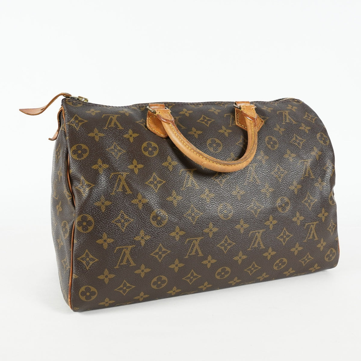 Louis Vuitton Speedy 35 M41524 Monogram Canvas Brown Used Handbag 04A295948807
