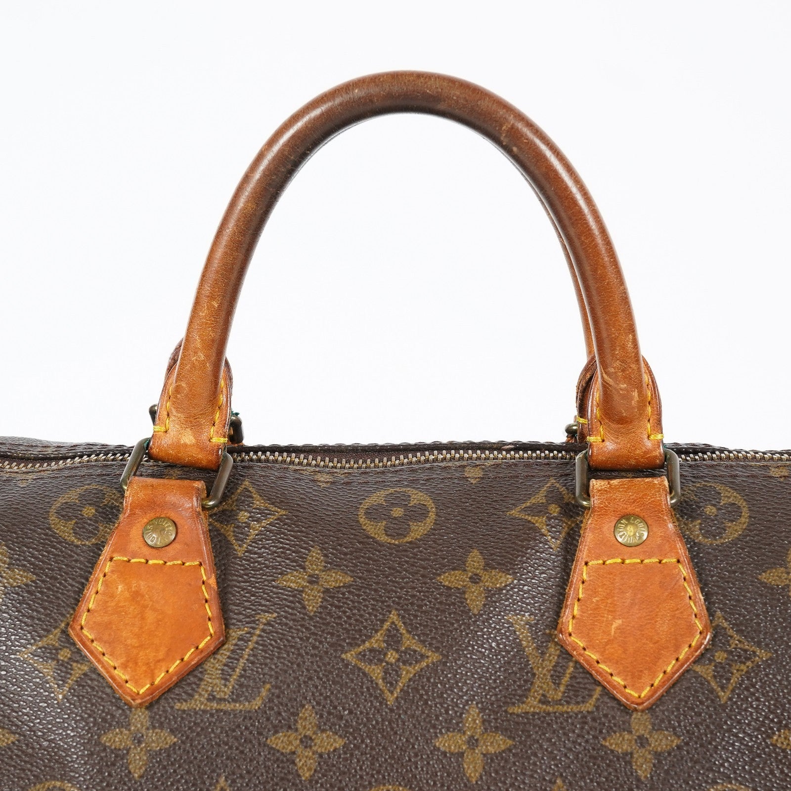 Louis Vuitton Speedy 30 M41526 Monogram Canvas Boston Hand Bag Used 07E064290007