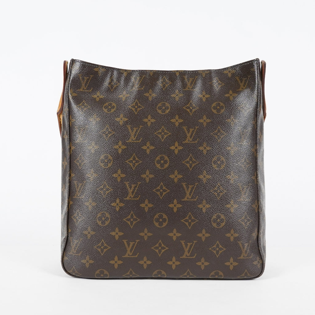 Louis Vuitton Monogram Looping GM Shoulder Bag M51145 Vintage Brown 07E033300010