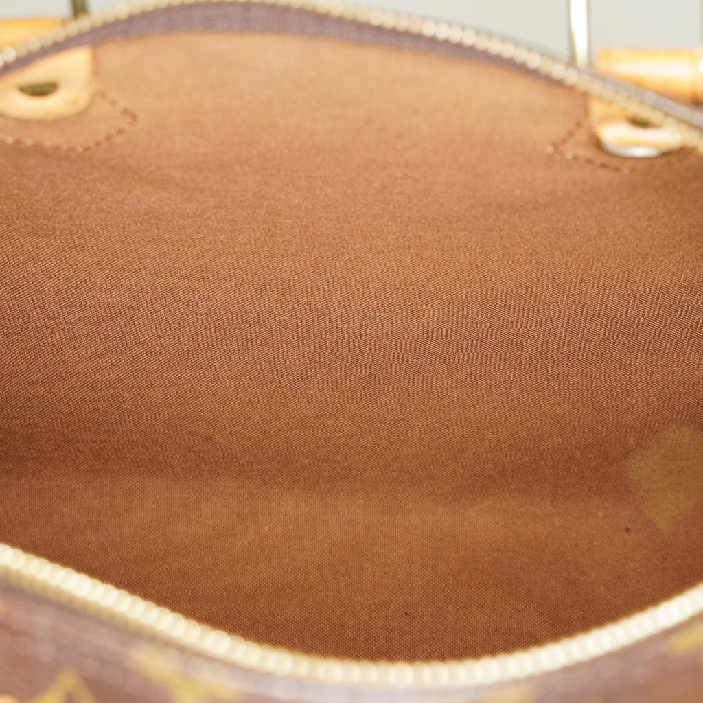 Louis Vuitton Speedy 30 M41526 Monogram Canvas Brown Used Handbag 09M465665008