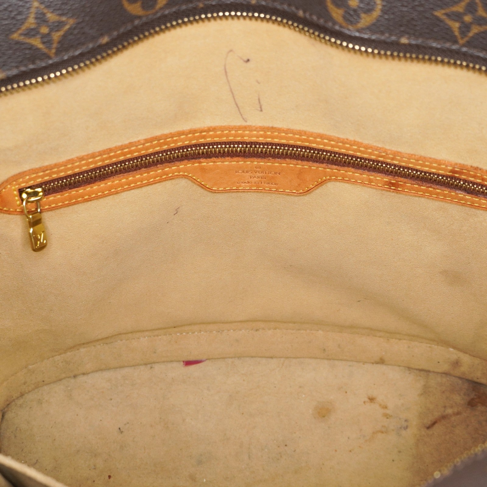 Louis Vuitton Babylone Monogram Shoulder Tote Bag Brown M51102 07E072200017