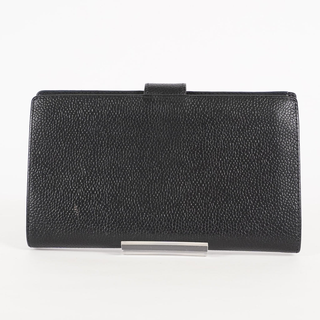 Chanel Black Calfskin Long Wallet Purse 02A052516805