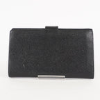 Chanel Black Calfskin Long Wallet Purse 02A052516805